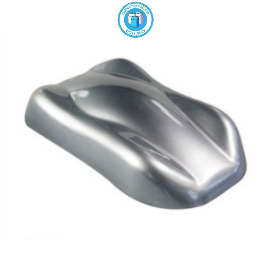 Màu Bột Nhũ Kim Màu Xám Bạc Nhũ Hũ 50 ml - Trường Thịnh Sài Gòn