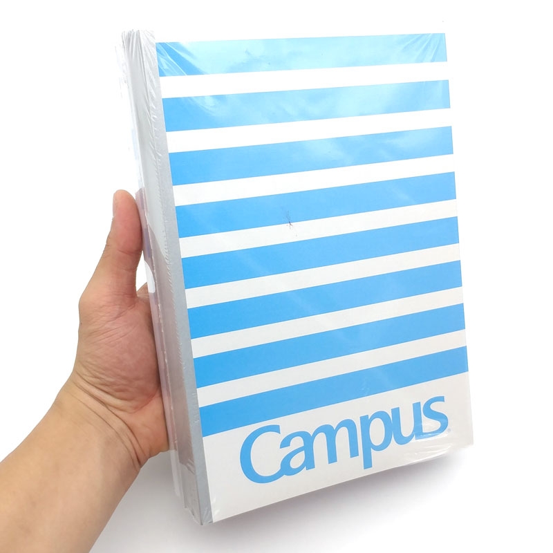 Vở Campus Répété Kẻ Ngang 200 Trang B5S NB-BSREP200 - Màu Xanh Da Trời