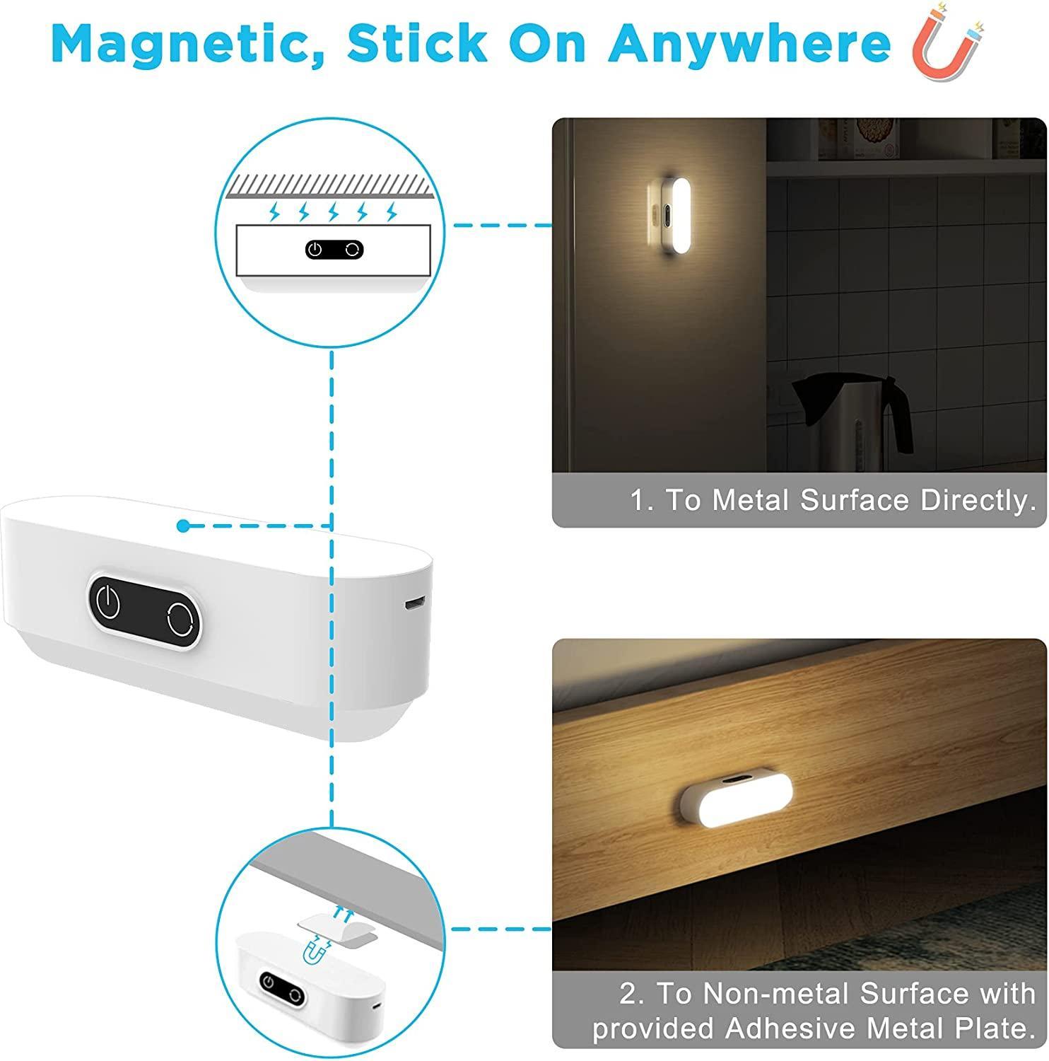 Đèn LED Dimmable dưới ánh sáng với pin và thanh 2000mAh tích hợp