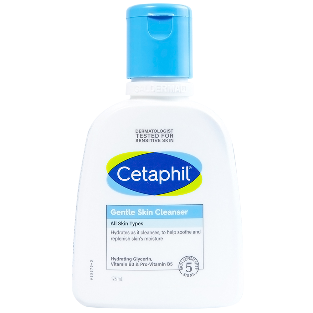 Hình ảnh Sữa rửa mặt làm sạch dịu nhẹ không xà phòng Cetaphil Gentle Skin Cleanser 125ml
