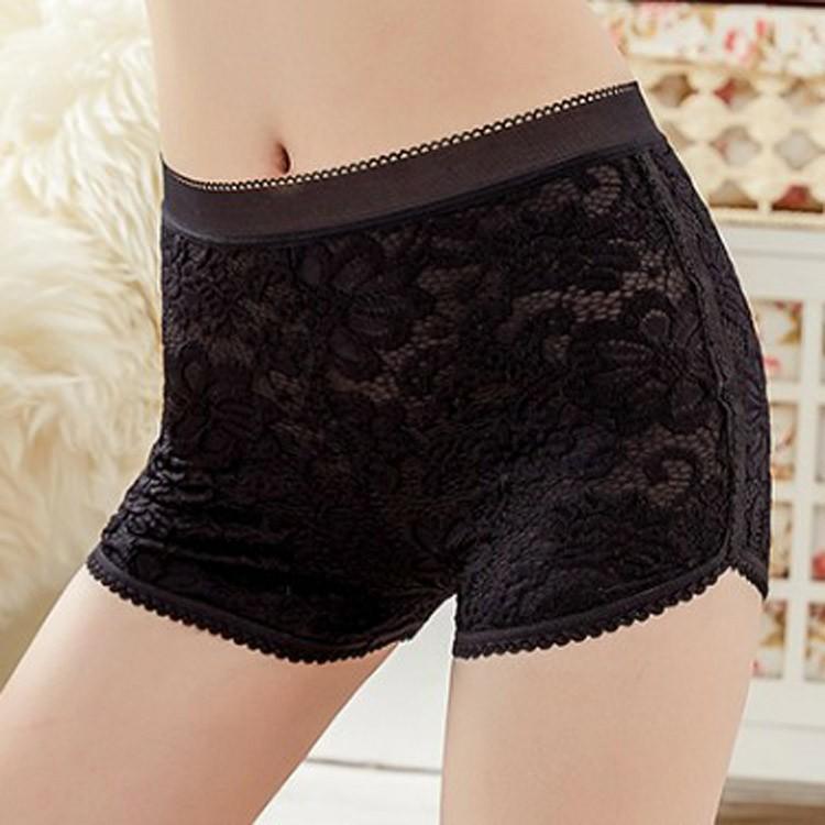 Quần mặc váy ren hoa cúc chất đẹp hàng 2 tem - QMV5768