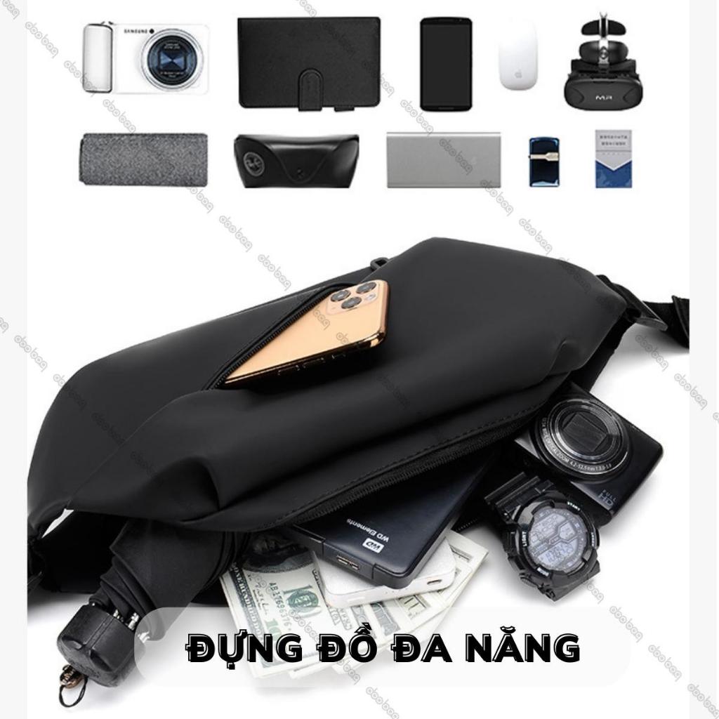 Combo Túi đeo chéo và Balo thời trang Doo Bag chất vải cao cấp chống nước mang đi học đi chơi tiện lợi