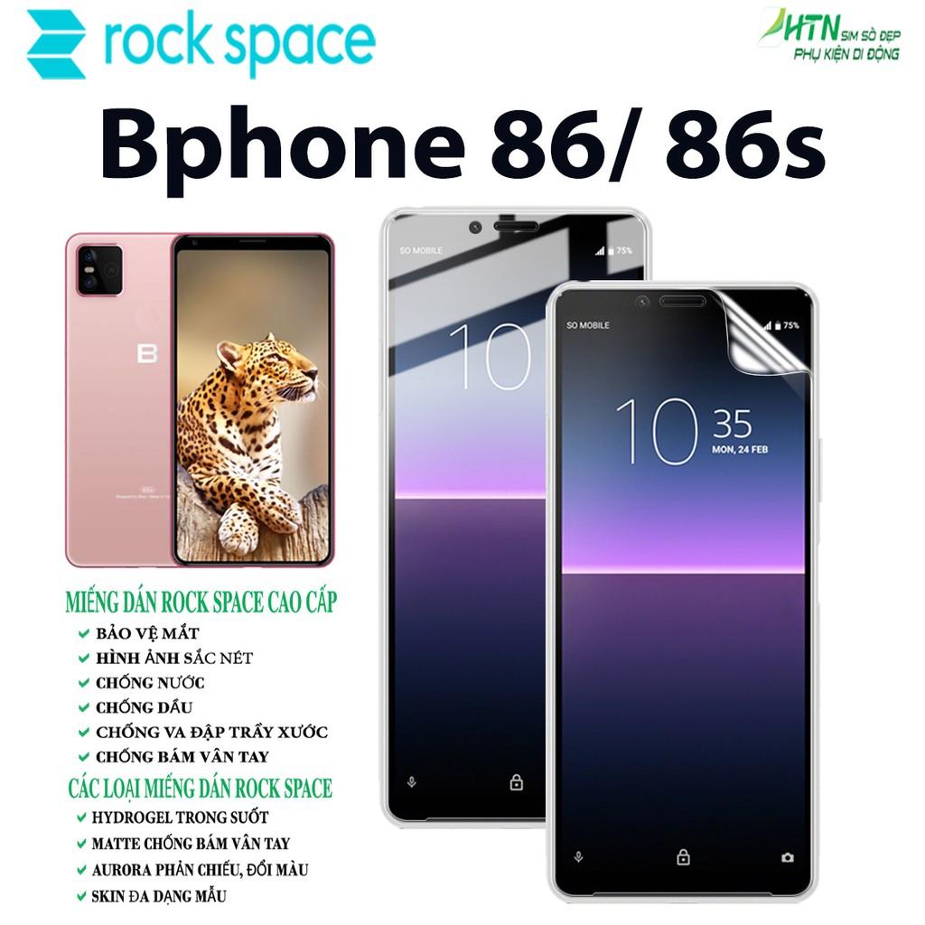 Miếng dán rock space cho Bphone B86/ B86s PPF Hydrogel dán màn hình/ mặt sau lưng điện thoại tự phục hồi vết xước nhỏ chống ánh sáng xanh cao cấp - Hàng chính hãng