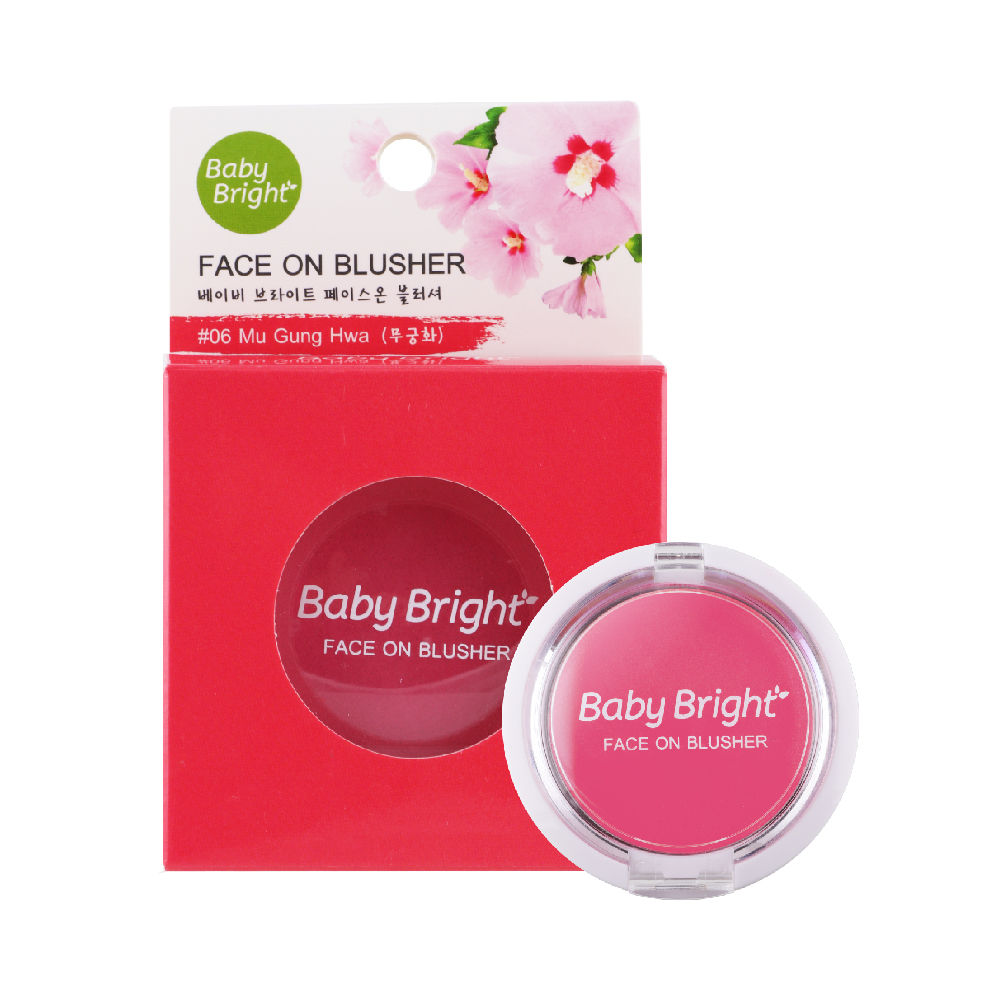 Phấn má hồng Baby Bright Face On Blusher 5g