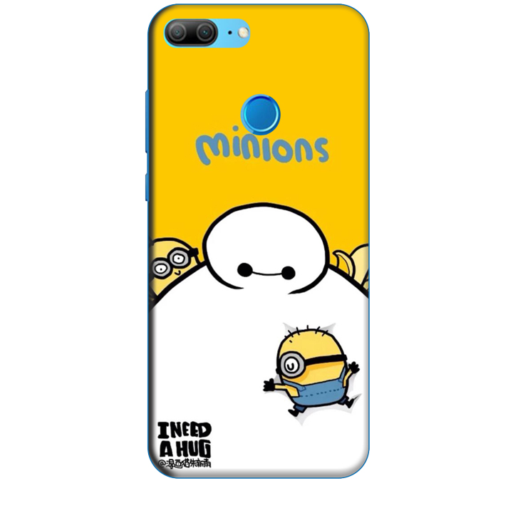 Ốp lưng dành cho điện thoại HUAWEI HONOR 9 LITE hinh Big Hero Minions
