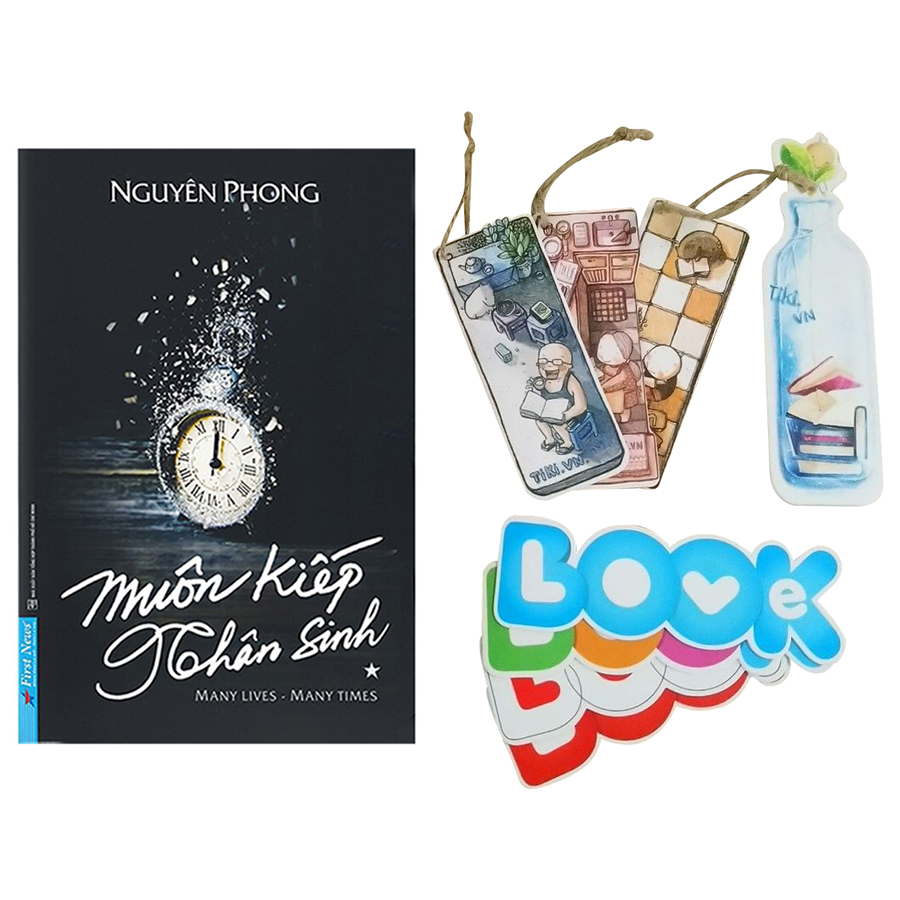 Combo Muôn Kiếp Nhân Sinh + Bộ Bookmark Độc Quyền TiKi