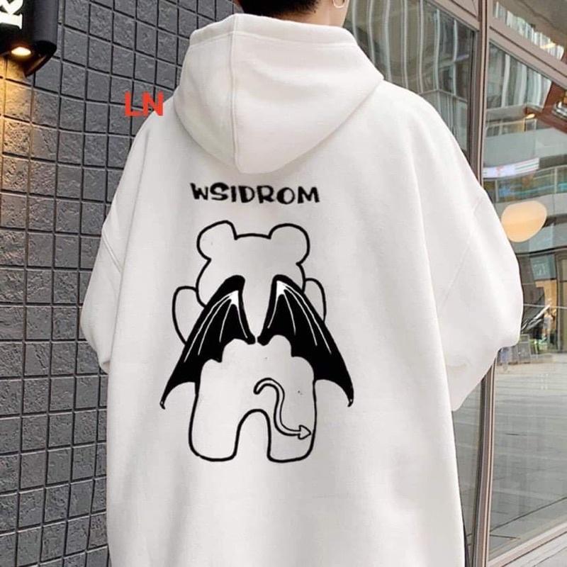 Áo hoodie gấu cánh dơi DA6