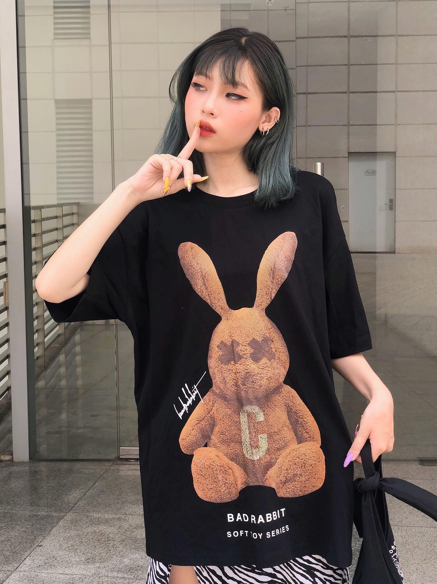 Áo Thun Unisex Bad Rabbit Toy Brown 100% Cotton - Local Brand Chính Hãng