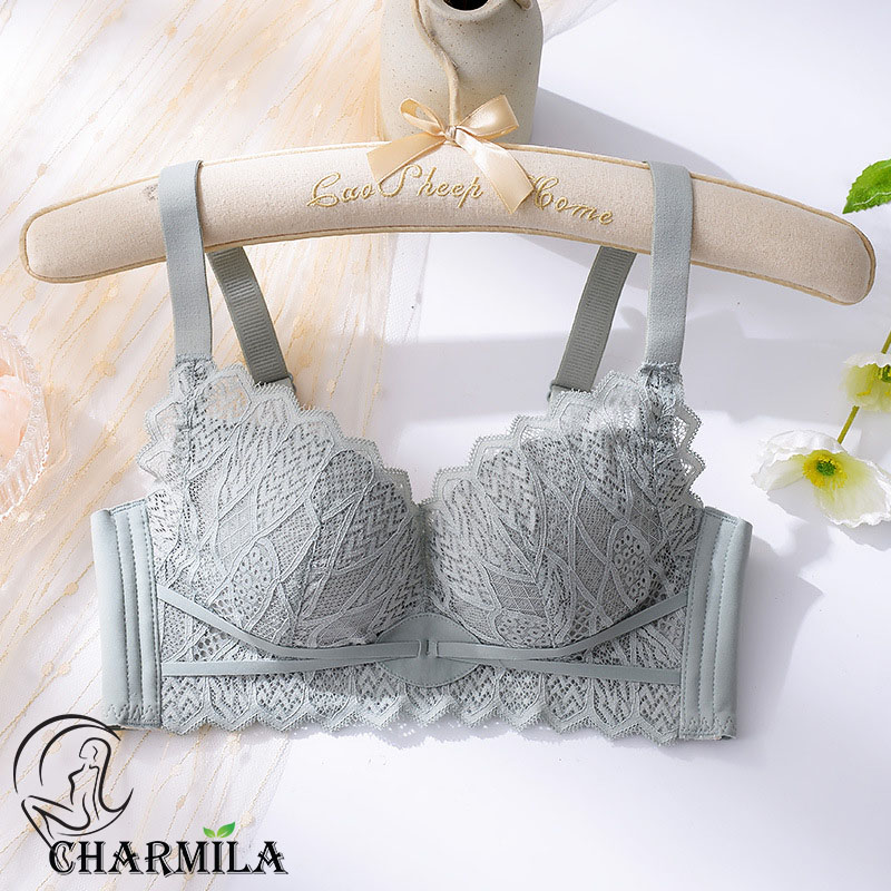 Áo ngực nữ Charmila không gọng chất ren cao cấp sang trọng quý phái mã AN08