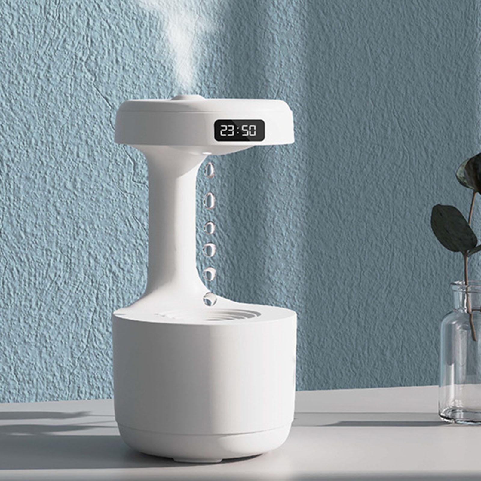 Portable Air Humidifier with Light and Water Droplet for Yoga Car Office