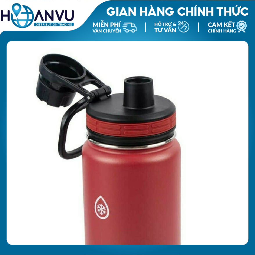 Bình Giữ Nhiệt Thép không Gỉ ThermoFlask Leakproof Spout Lid 4 màu