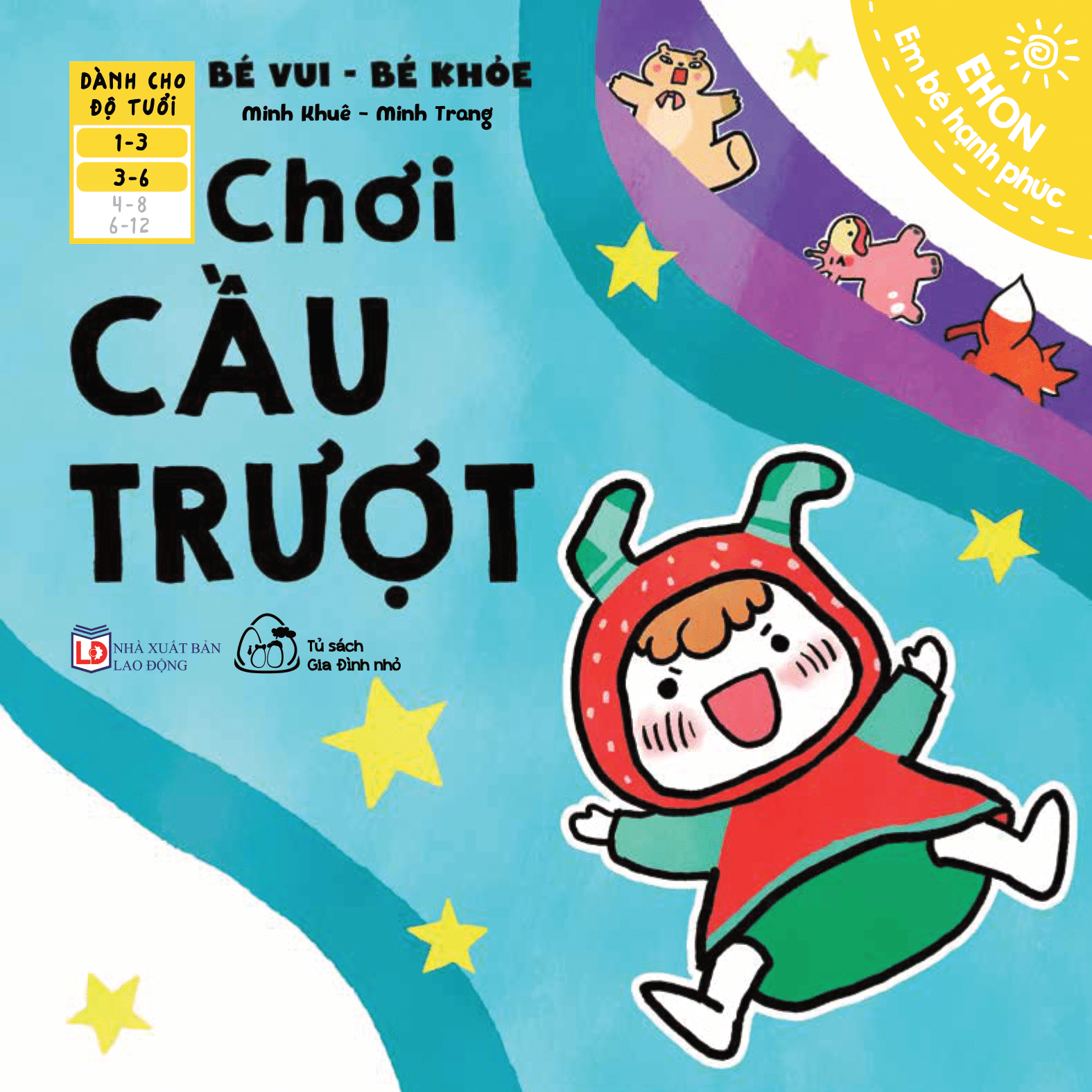 Bộ Sách Ehon Em Bé Hạnh Phúc - Bé Vui-Bé Khỏe - Giờ Chơi Của Bé (Từ 1-6 Tuổi) (Bộ 5 Cuốn)