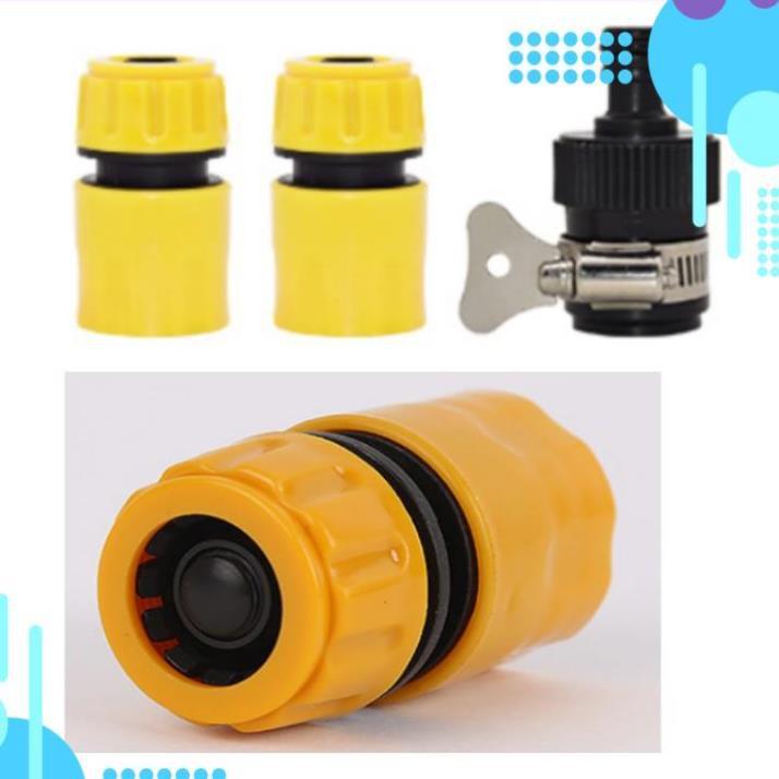 Bộ dây vòi xịt ️bơm nước phun sương️ , tăng áp 3 lần, loại 7m, 10m 206236 đầu đồng,cút,nối đen + mở chai