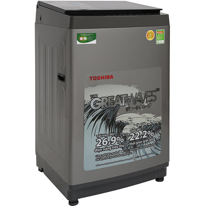 Máy Giặt Cửa Trên Toshiba AW-K1005FV-SG - Hàng Chính Hãng - Chỉ Giao tại Hà Nội