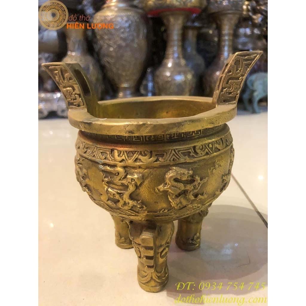 Nồi Trầm Bằng Đồng Cao 16cm, Nặng 1,5kg