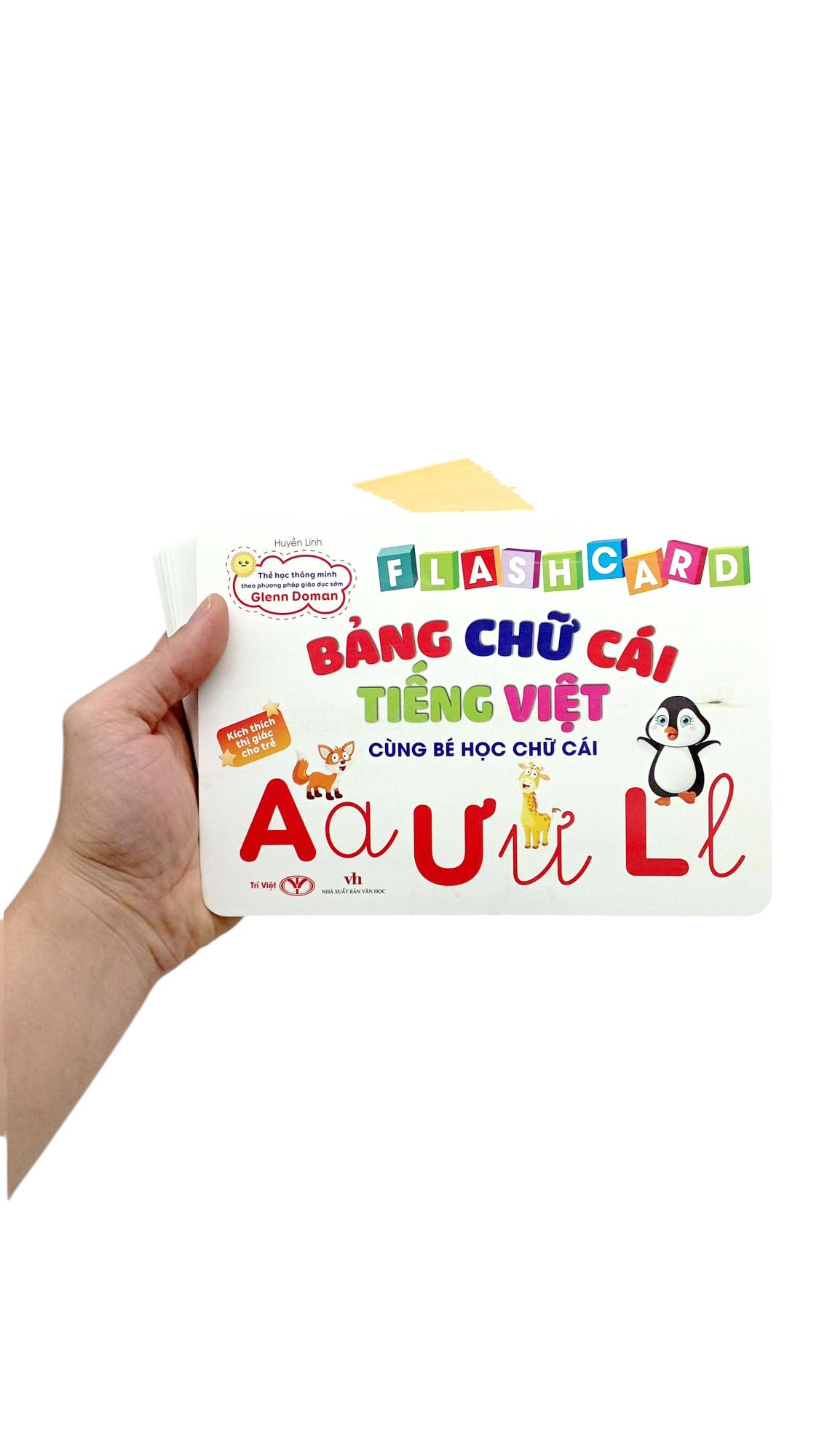Sách - Flashcard Bảng Chữ Cái Tiếng Việt