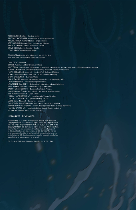 Mera: Queen Of Atlantis