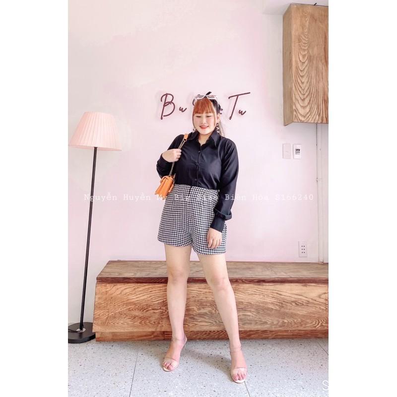 #BIGSIZE SÉT ÁO SƠ MI +QUẦN ĐÙI
