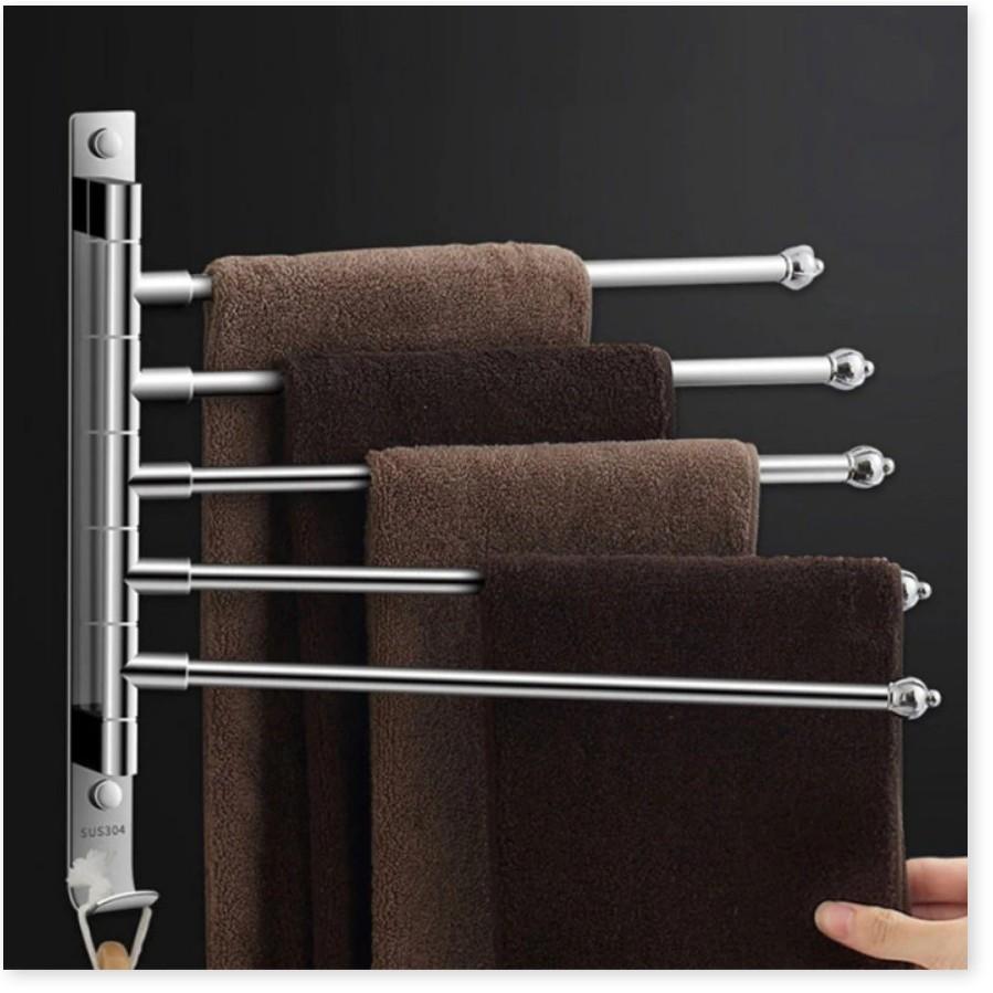Giá Treo Khăn Cao Cấp SUS304 5 Tầng - Gia Dụng SG