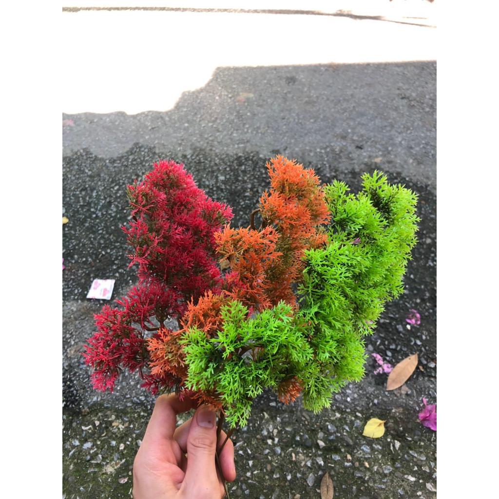 Cành Tùng giả trang trí decor- tạo hình dáng cây bonsai tiểu cảnh- ghép lũa tạo dáng nghệ thuật- Cây giả gắn lũa decor
