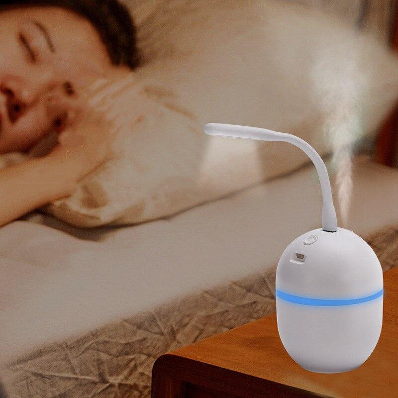1pc Mini Portable Ultrasonic Air Humidifer 200ML Aroma Essential Oil Diffuser USB Mist Maker Aromatherapy Humidifiers for Home