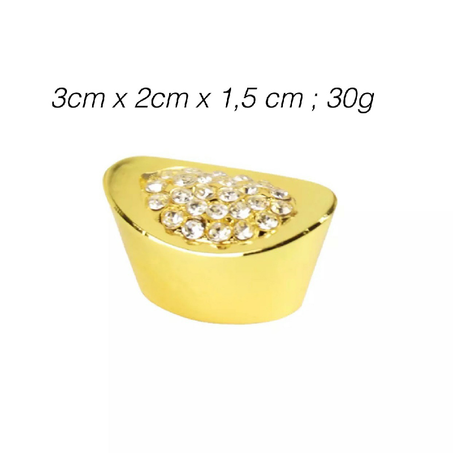 THỎI VÀNG - NÉN VÀNG THẦN TÀI GIÚP CHIÊU TÀI TỰU LỘC Loại nhỏ 30 Gam 1 NÉN