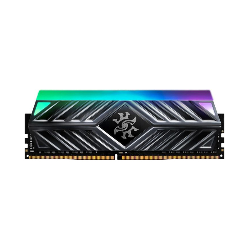 RAM Desktop Adata XPG Spectrix D41 RGB (AX4U300038G16A-ST41) Grey 8GB (1x8GB) DDR4 3000MHz - Hàng Chính Hãng