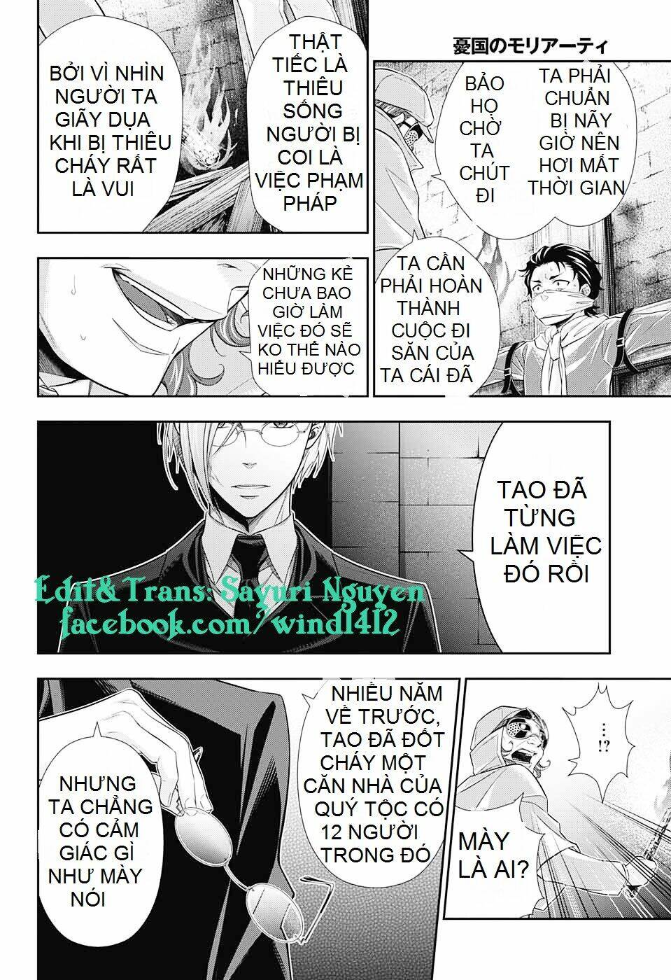 nhà ái quốc moriarty chapter 11 27