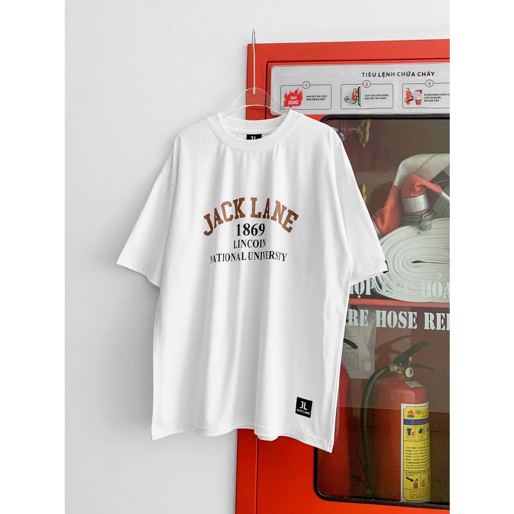 ÁO PHÔNG JL LINCOIN, Áo thun nam nữ oversize dáng rộng, Local Brand JACKLANE