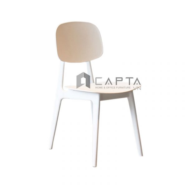 Ghế Cafe nhựa đúc nguyên khối cao cấp BUNNY-S Nội thất Capta