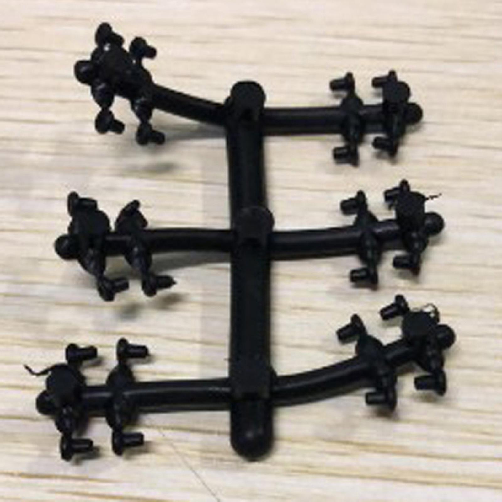 Silicone Fishing Hook Stop Beads Stopper Bracket Terminal Shank Joint Bead