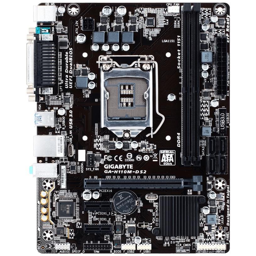 Mainboard GIGABYTE GA-H110M-DS2 - Hàng chính hãng