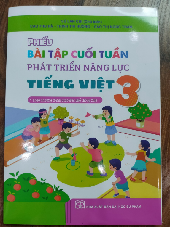 Sách - Phiếu bài tập cuối tuần phát triển năng lực môn Tiếng Việt 3 - kết nối thi thức với cuộc sống