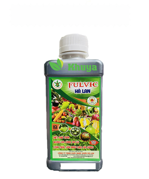 Phân bón Hà Lan Fulvic 500ml Hết ghẻ trái - Lớn trái