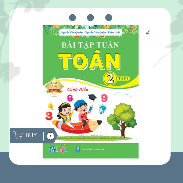 Bài tập tuần toán 2 tập 1 ( Cánh diều )