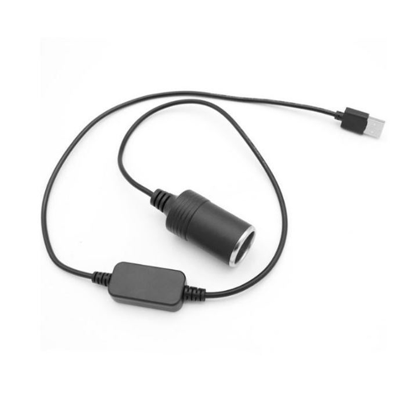 5V sang 12V, Cáp Chuyển 5V Sang 12V.Đầu Vào Là Cổng USB, Đầu Ra Là Cổng Tẩu