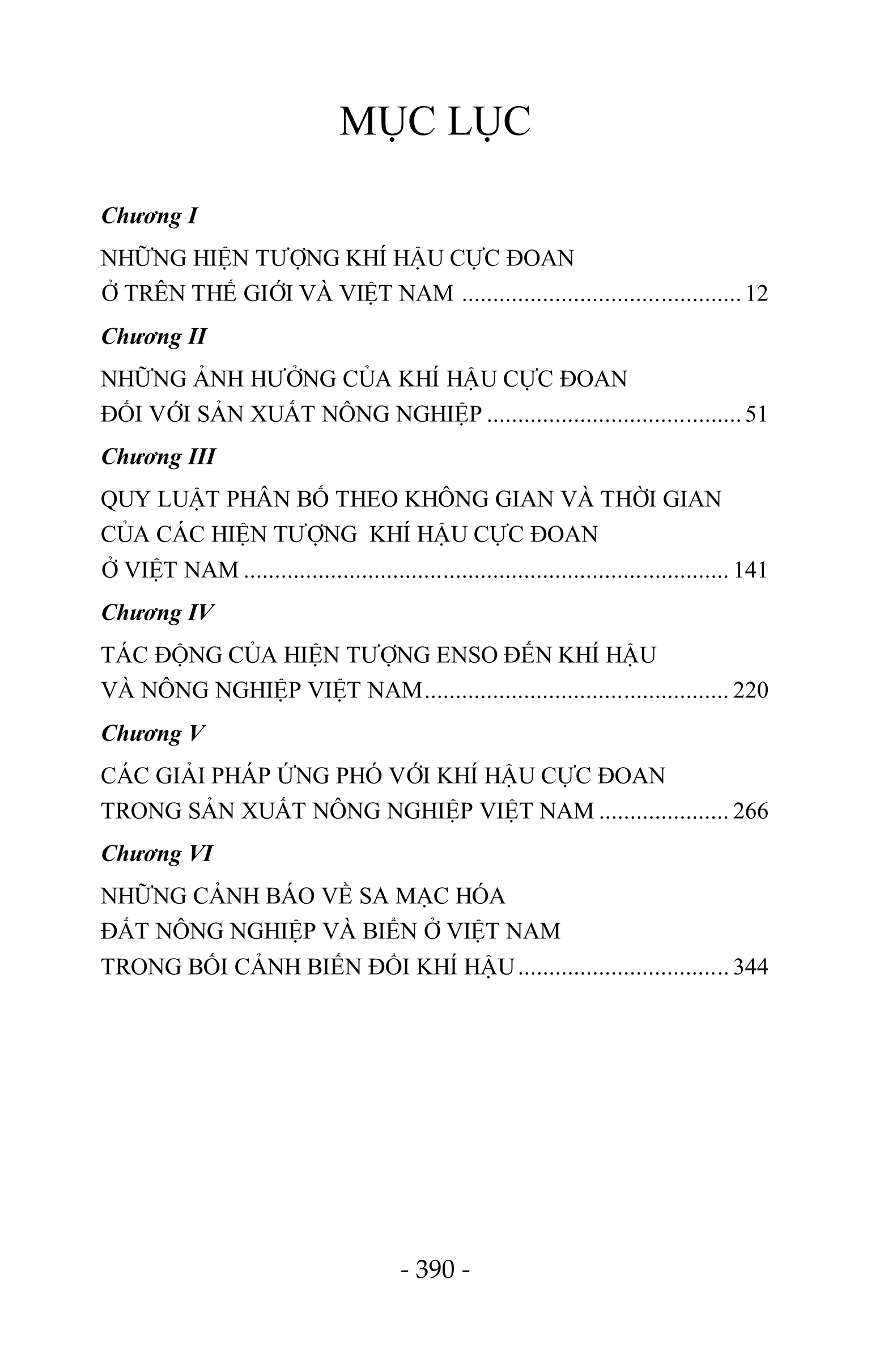 Các Hiện Tượng Cực Đoan Và Thiên Tai Đối Với Nông Nghiệp Và Giải Pháp Ứng Phó