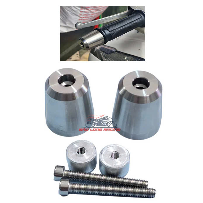 Gù Tay Lái INOX kiểu SH V2 gắn nhiều loại xe máy tặng kèm Canh Nhôm Siêu Bền Đẹp Cứng hàng chất lượng