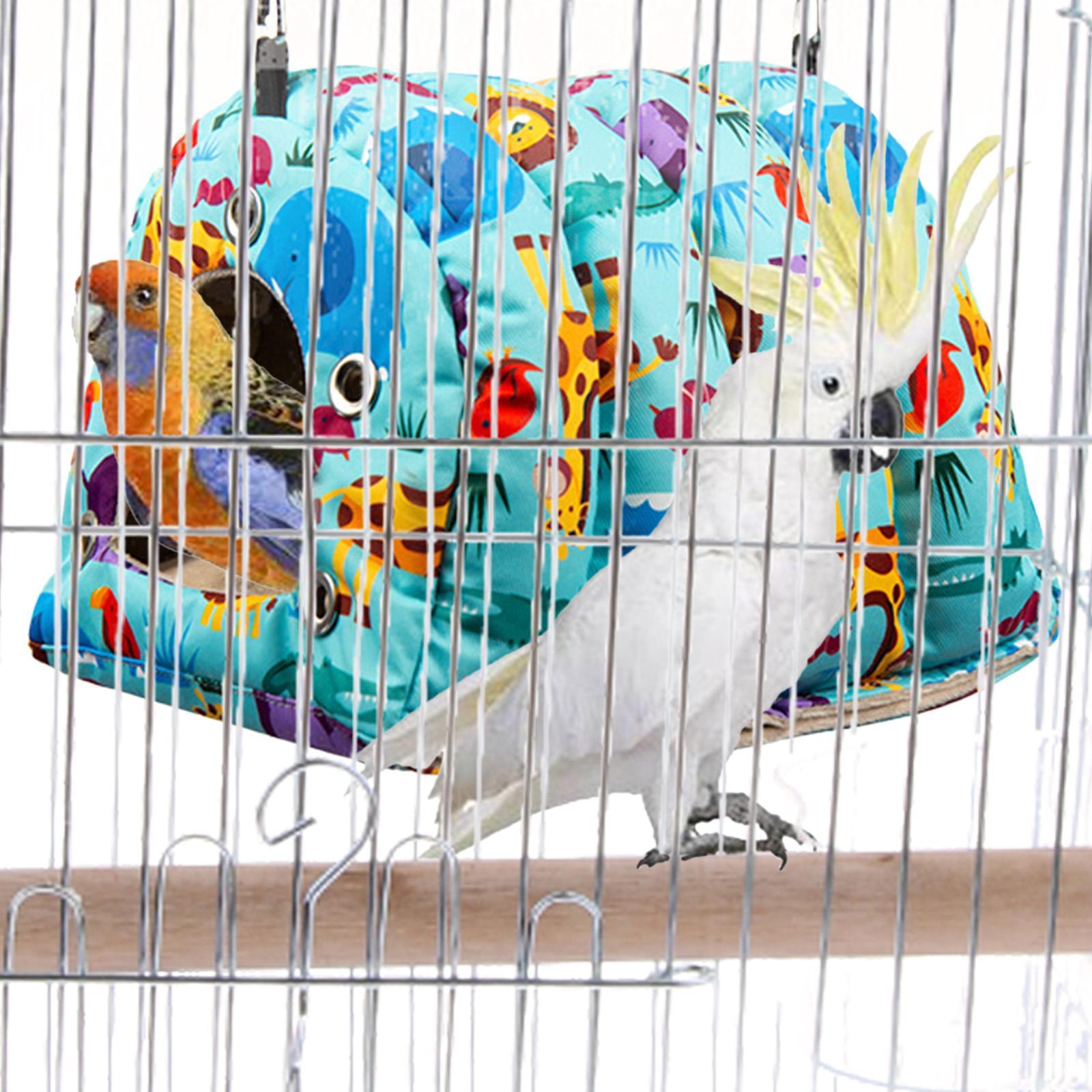 Parrot Cage Tent Hammock Parrot Shed Bird Hanging Nest for Parakeet Budgies