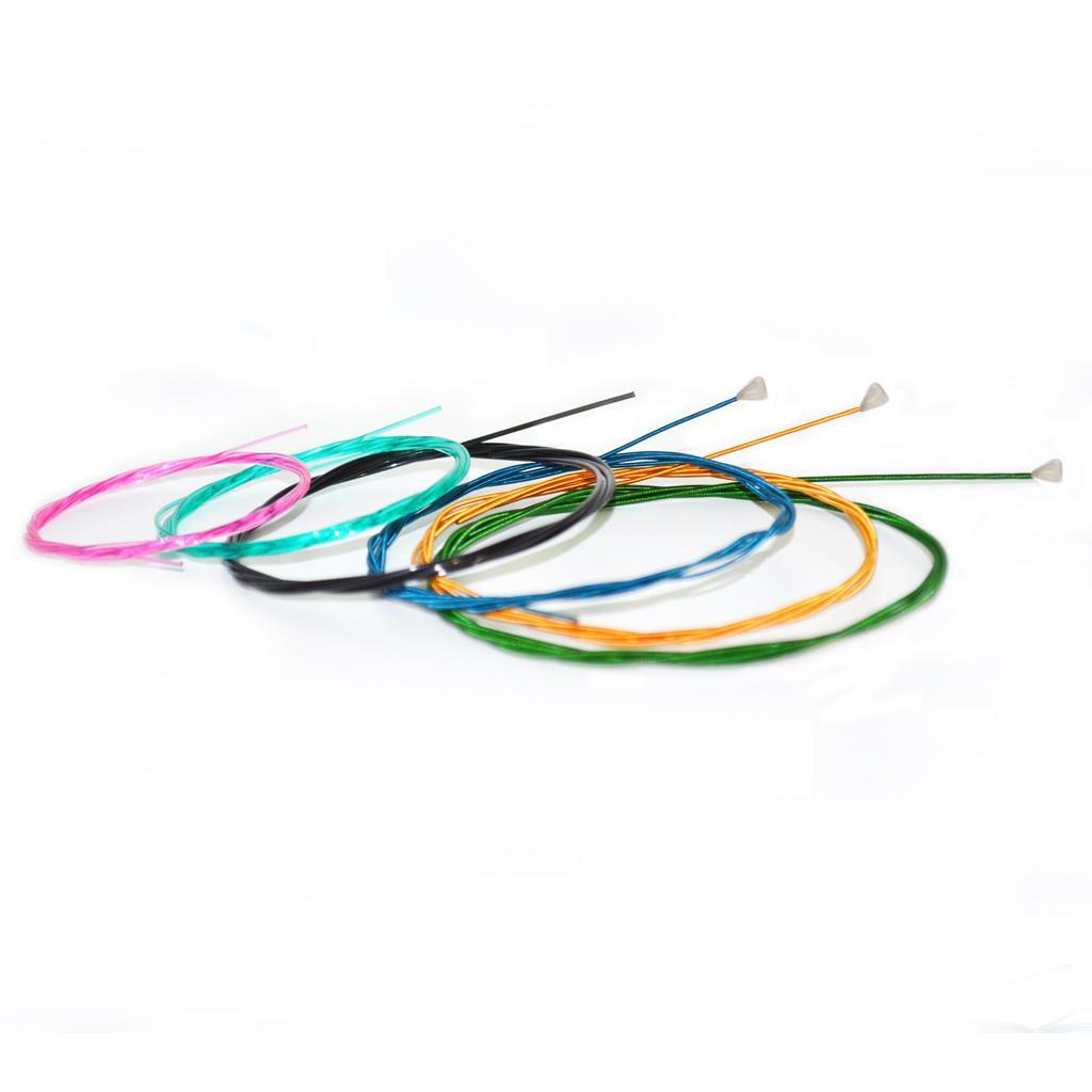 2 Set Rainbow Colorful Guitar Strings Set for 6 Strings Classic Classical Guitar Parts