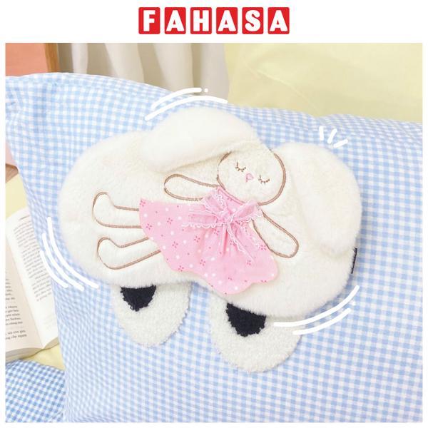 Bịt Mắt Ngủ - Thỏ Mặc Đầm Có Túi Nước 3m - ZooZoo 018025 - Màu Trắng