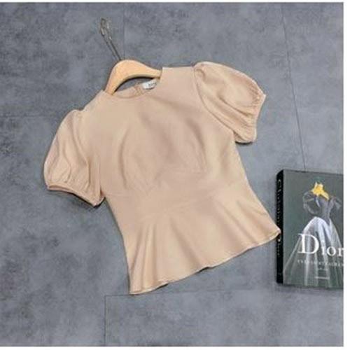 ÁO CỔ TRÒN TAY PHỒNG XINH XẮN