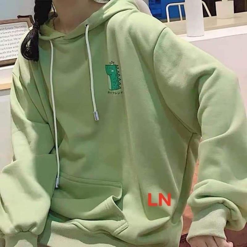 Áo hoodie logo khủng long DA6
