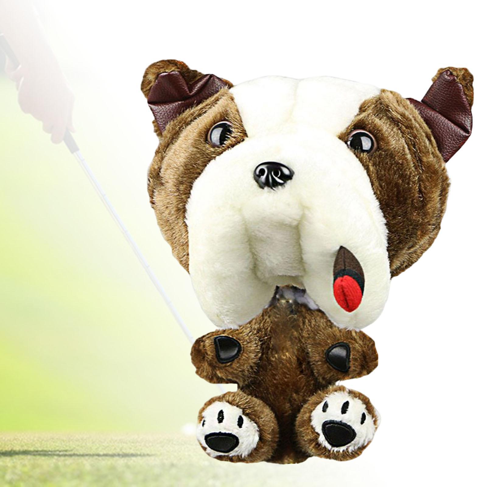 Golf Club Head Cover Animal Protective Sleeve Golf Wood Driver Head Covers