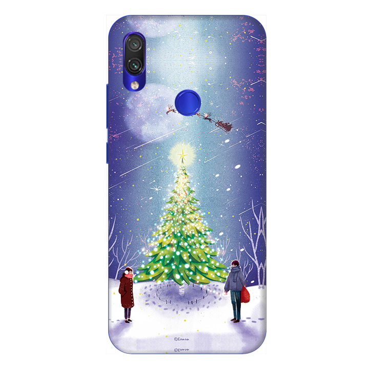 Ốp lưng dành cho điện thoại Xiaomi Redmi Note 7 hình Mùa Đông Tình Yêu - Hàng chính hãng