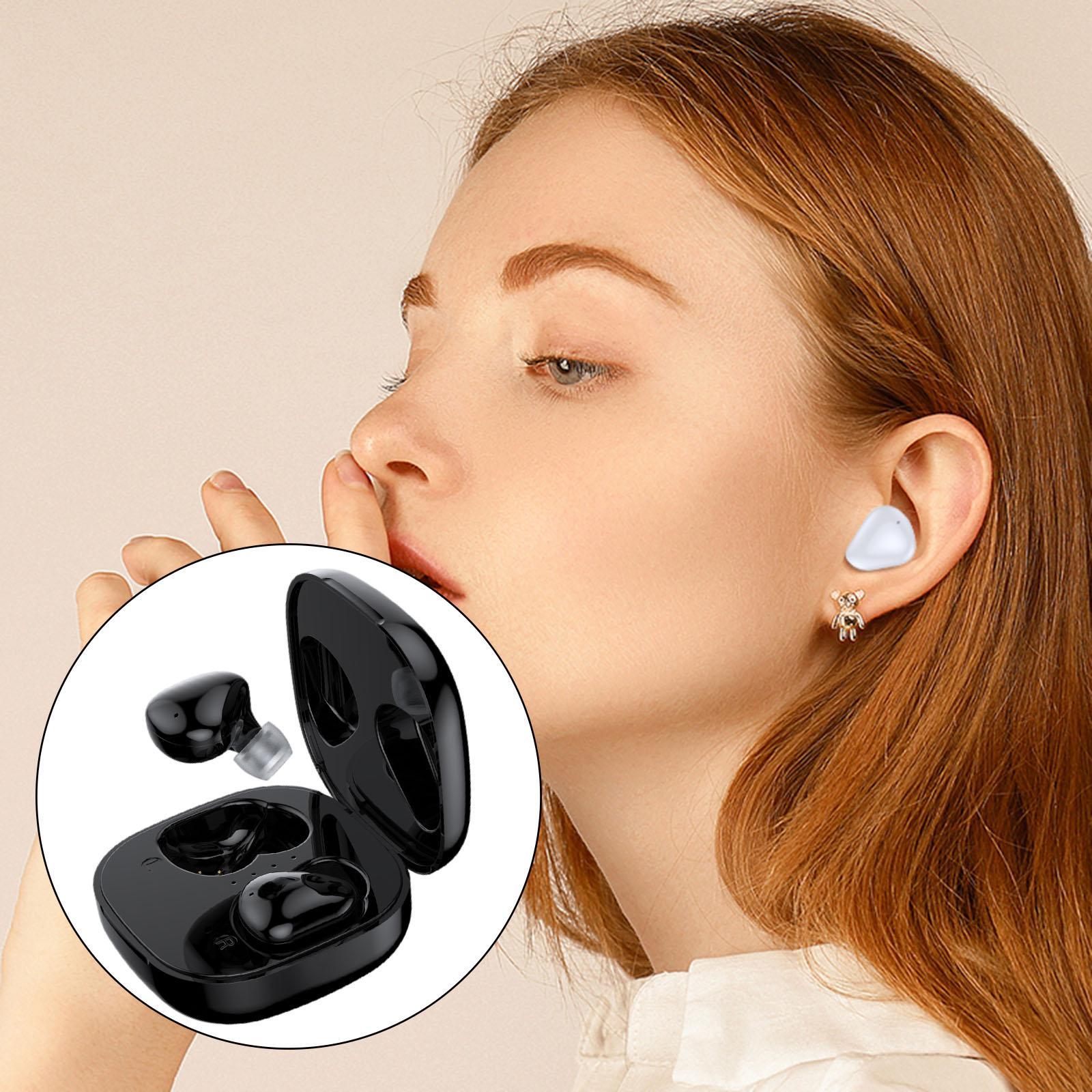 Bluetooth 5.1 Earbuds USB C Built-In Microphone Headset for Sports Music Black