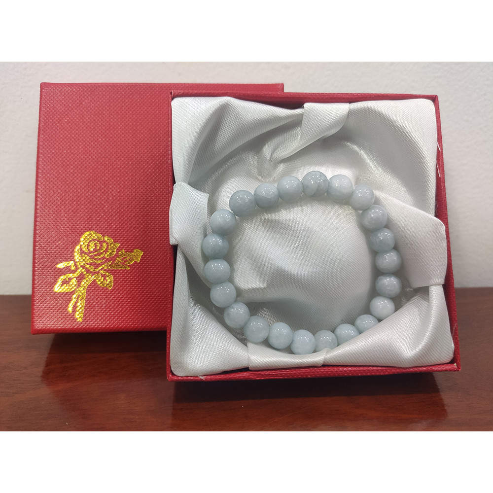 Vòng tay phong thủy đá cẩm thạch 8 ly
