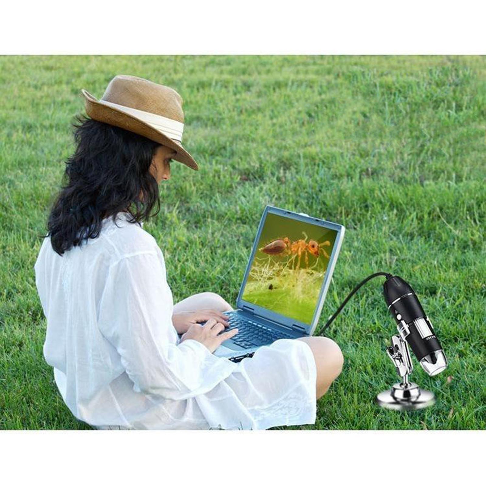 Digital  Mini Pocket Handheld USB  8 LED  Tablet 1600X