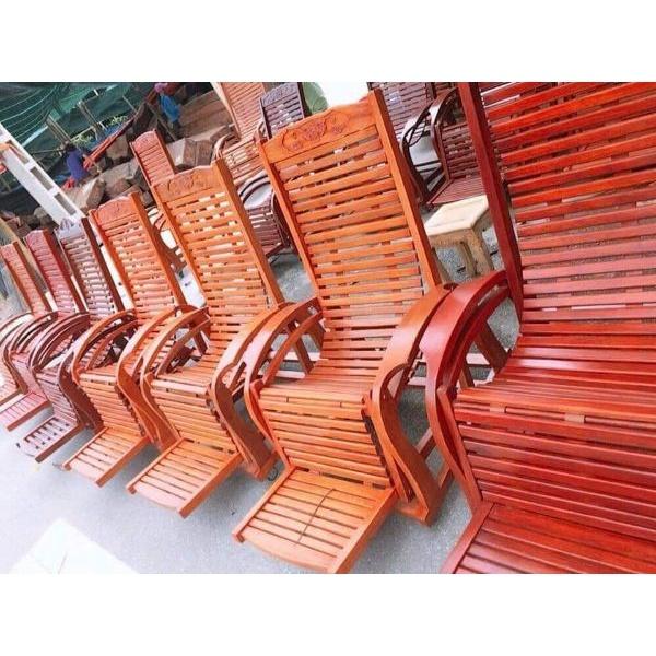 Ghế lười gỗ tự nhiên