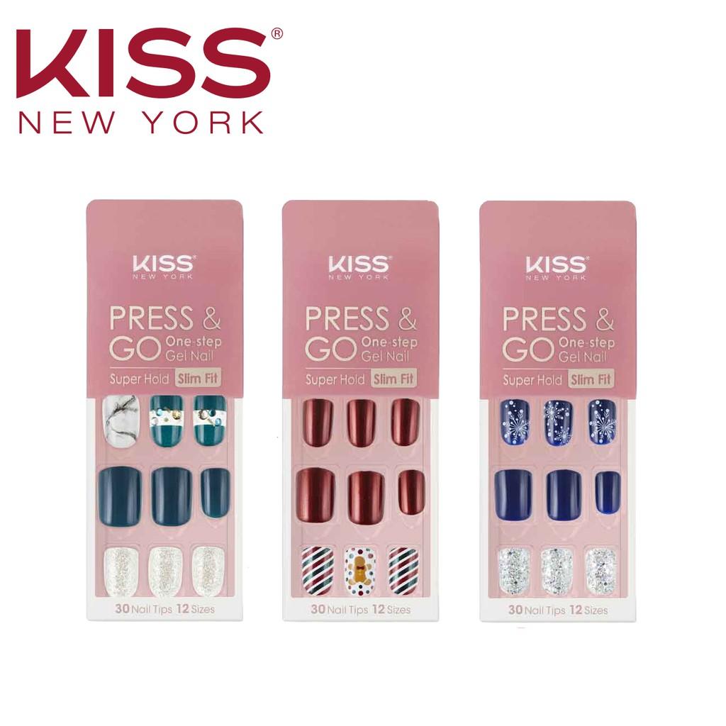 Móng Tay Gel Tự Dán Press &amp; Go Kiss New York Nail Box